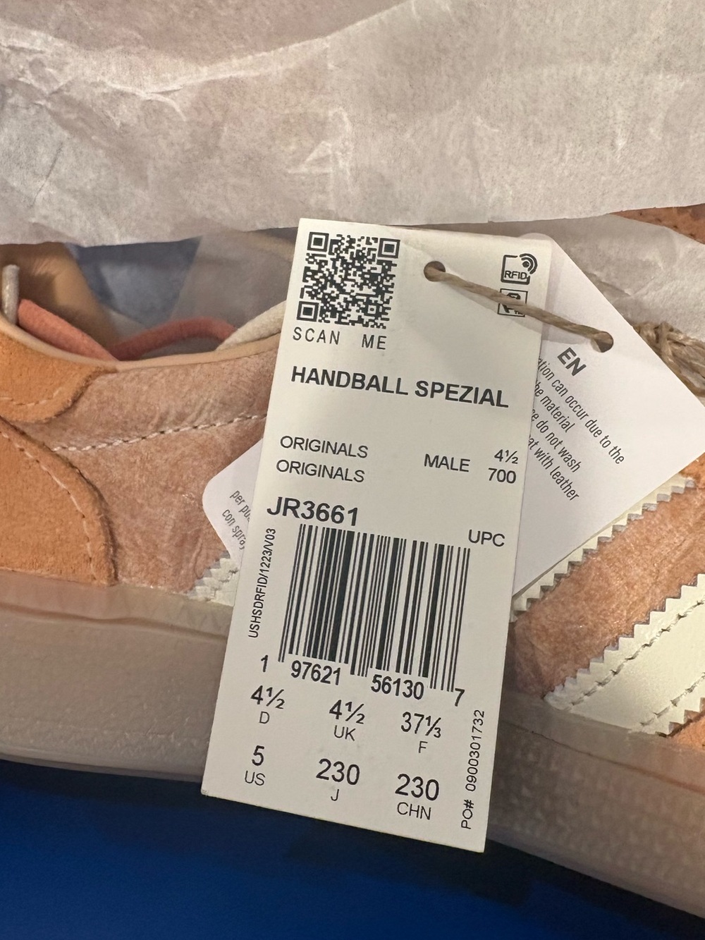 NEW Adidas Handball Spezial Shoes Men’s US 5 Women’s US 6/6.5 Sneakers - Picture 15 of 15